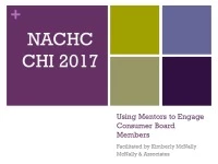 Thumbnail for Using Mentors to Engage Consumer Board Members