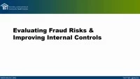 Thumbnail for Evaluating Fraud Risks and Improving Internal Controls
