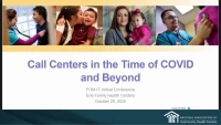 Thumbnail for Call Centers in the Time of COVID…and Beyond