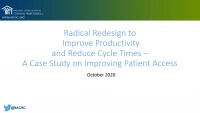 Thumbnail for Innovative Schedule Changes to Enhance Patient Access by 33%!