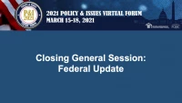 Thumbnail for Closing General Session: Federal Update