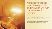 Thumbnail for Invitations and Advocacy Building: How Diversity, Equity, and Inclusion Will Push Our Movement Forward