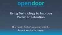 Thumbnail for Using Technology to Improve Provider Retention