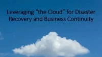 Thumbnail for Implementing Cloud Services in Production and Business Continuity Environments