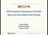 Thumbnail for CMS Emergency Preparedness Final Rule: Make Sure Your Health Center Is Ready