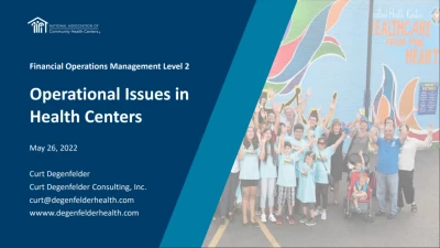 Thumbnail for Operational Issues Within Health Centers