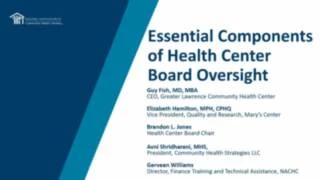 Thumbnail for Board Member Boot Camp Part 2: Essential Components of Health Center Board Oversight