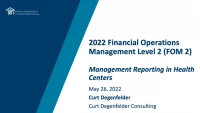 Thumbnail for Management Reporting in Health Centers
