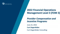 Thumbnail for Provider Compensation and Incentive Programs