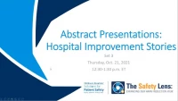 Thumbnail for Abstract Presentations: Hospital Improvement Stories [Set 3]