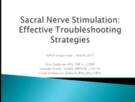Thumbnail for Sacral Nerve Stimulation: Effective Troubleshooting Strategies