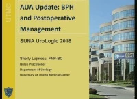 Thumbnail for AUA Update: Benign Prostatic Hyperplasia and Post