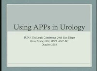 Thumbnail for "Do You have a Smartphone?" The Use of Technology for Management of Urology Patients