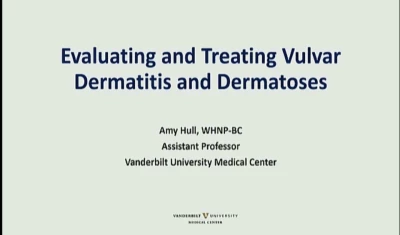 Thumbnail for Vulvar Dermatitis and Dermatoses
