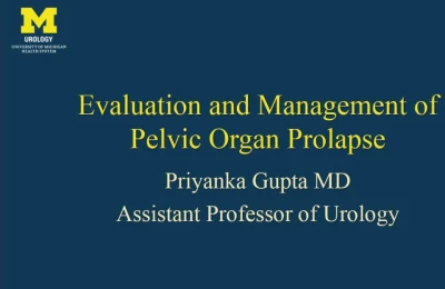 Thumbnail for Urogyn Prolapse Evaluation and Surgical Repairs