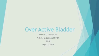 Thumbnail for OAB Treatment Algorithm - Best Practice Recommendations