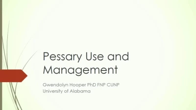 Thumbnail for Pessary Use and Management