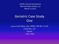 Thumbnail for Geriatric Incontinence Case Studies