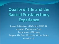 Thumbnail for Recovery from Radical Prostatectomy: Quality of Life and the Treatment of Urinary Incontinence and Erectile Dysfunction