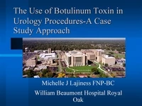 Thumbnail for The Use of Botulinum Toxin in Urology Procedures - A Case Study Approach