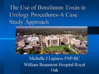 Thumbnail for The Use of Botulinum Toxin in Urology Procedures - A Case Study Approach