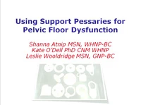 Thumbnail for Using Support Pessaries for Pelvic Floor Dysfunction