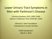Thumbnail for Lower Urinary Tract Symptoms in Men with Parkinson's Disease