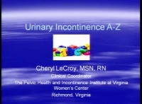 Thumbnail for Urinary Incontinence A - Z
