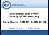 Thumbnail for Extracorpeal Shock Wave Lithotripsy/OR/Cystoscopy