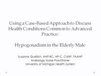 Thumbnail for APNs New to the Role Using a Case-Based Approach to Discuss Health Conditions Common to Advanced Practice
