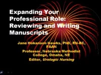 Thumbnail for Expanding Your Professional Role: Reviewing and Writing Manuscripts