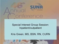 Thumbnail for Special Interest Group Session: Inpatient/outpatient