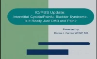 Thumbnail for Interstitial Cystitis/Painful Bladder Syndrome - Is It Really Just OAB and Pain?