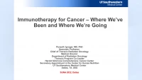 Thumbnail for Immunotherapy in Cancer
