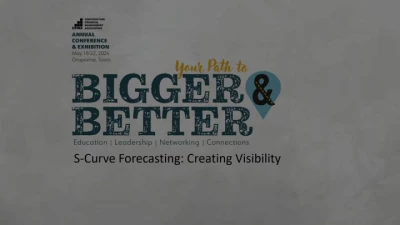 Thumbnail for S-Curve Forecasting: Creating Visibility