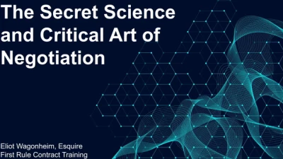 Thumbnail for The Secret Science & Critical Art of Negotiation