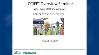 Thumbnail for 2022 CCIFP Overview - Day 4