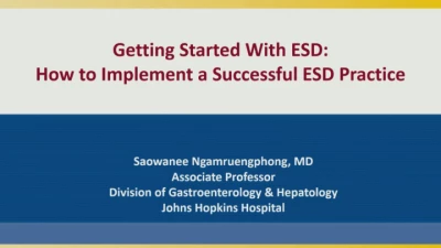 Thumbnail for Endoscopic Submucosal Dissection: From Zero to Hero