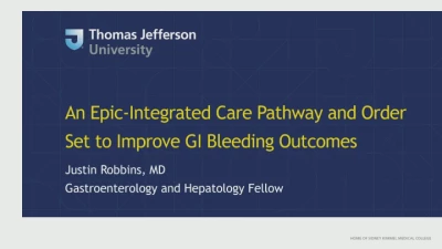 Thumbnail for Advancing Clinical Practice: GI Fellow-Directed Quality Improvement Projects