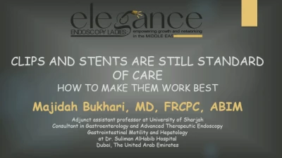 Thumbnail for Mind the Gap: How to Manage Defects and Strictures (Video Session), Co-Sponsored by the Endoscopic Education (EE) SIG