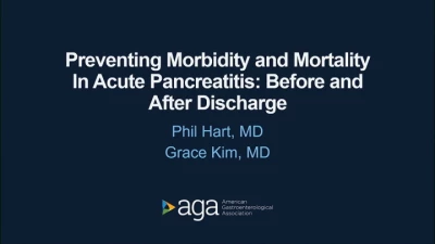 Thumbnail for Preventing Mortality in Acute Pancreatitis | Before and After Discharge $$$