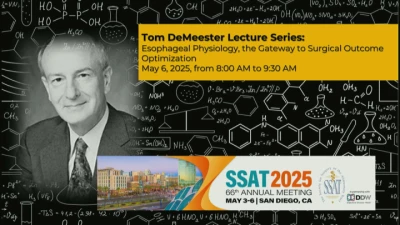 Thumbnail for Tom R. Demeester Lecture Series: Esophageal Physiology - The Gateway to Surgical Outcome Optimization