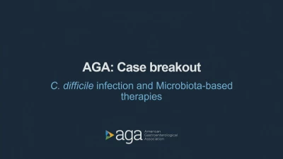 Thumbnail for AGA C. diff and FMT (L101)