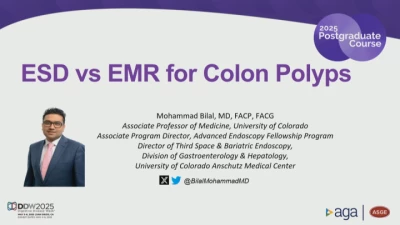 Thumbnail for ESD VS EMR FOR COLON POLYPS