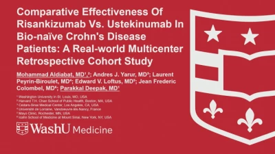 Thumbnail for Comparative Effectiveness in IBD