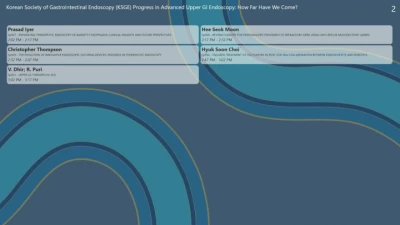 Thumbnail for Korean Society of Gastrointestinal Endoscopy (KSGE) Progress in Advanced Upper GI Endoscopy: How Far Have We Come?