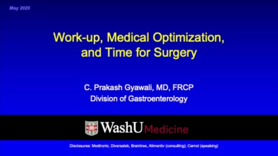 Thumbnail for When to Operate: Medical vs. Surgical Management of GERD
