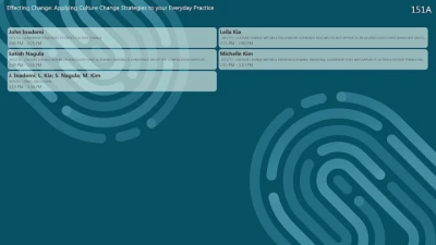 Thumbnail for Effecting Change: Applying Culture Change Strategies to your Everyday Practice