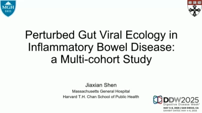 Thumbnail for Role of the Microbiome in Intestinal Inflammation