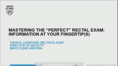 Thumbnail for Bottom Line: What the Gastroenterologist Needs to Know About Anorectal Conditions